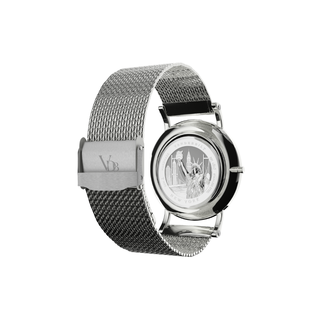 Metropolitan - White & Silver