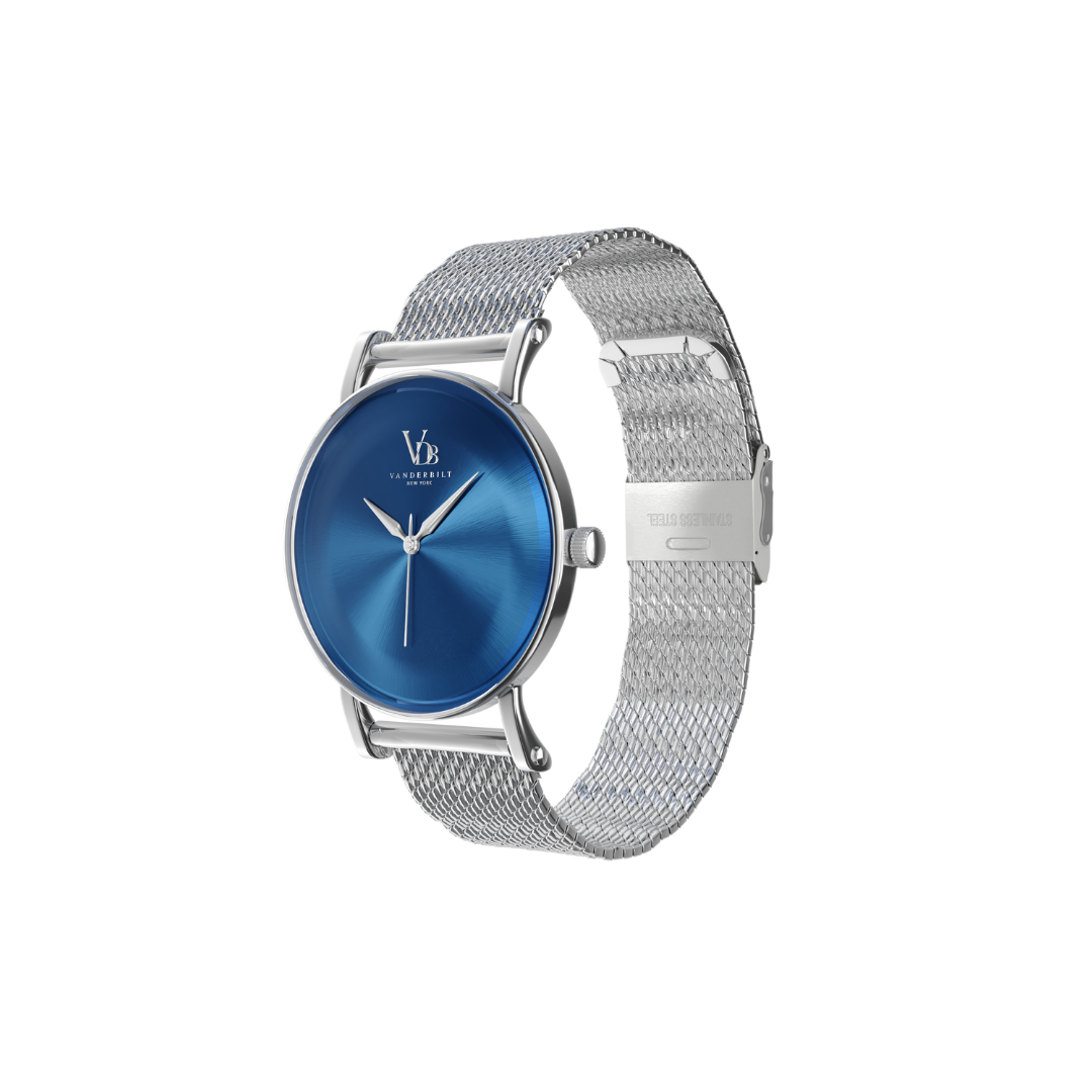 Metro S - Blue & Silver