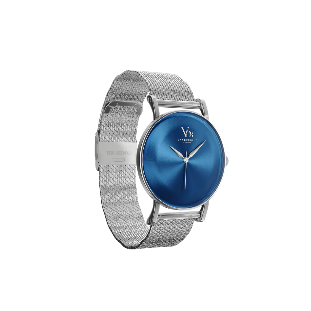 Metro S - Blue & Silver