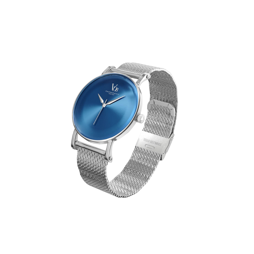 Metro S - Blue & Silver