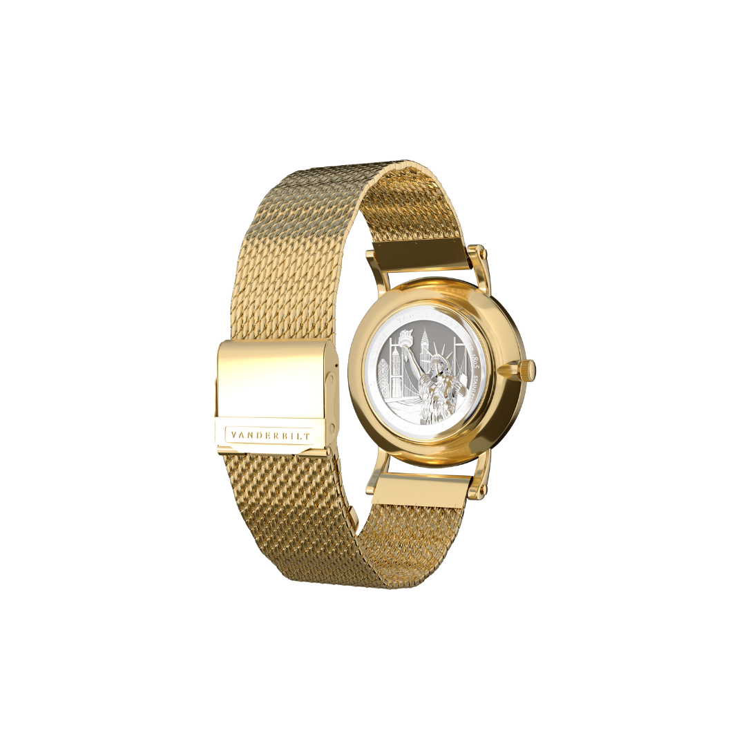Metro S - Silver & Gold