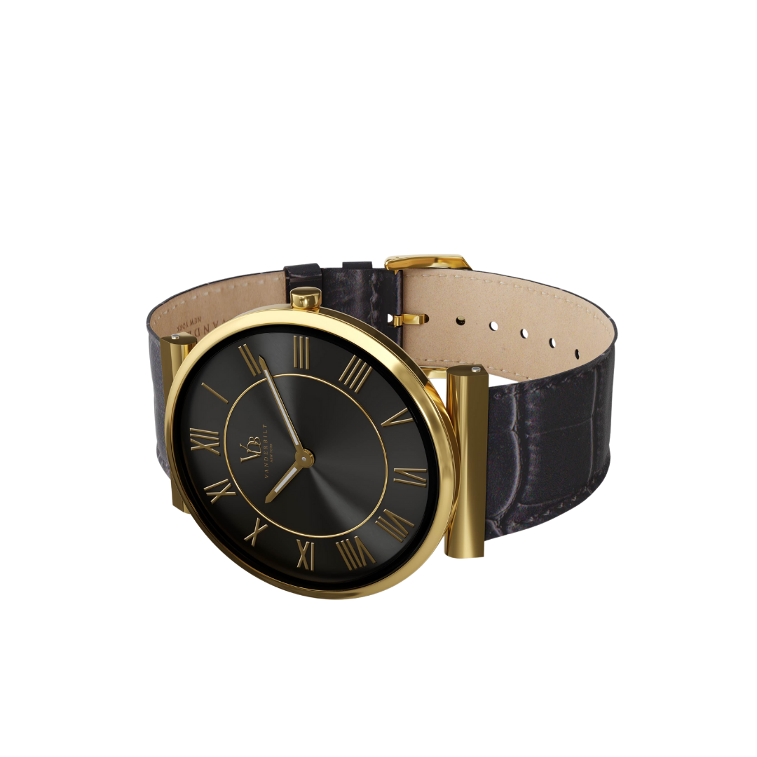 Whitney - Black & Gold