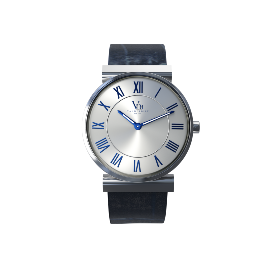 Whitney S - Silver & Blue