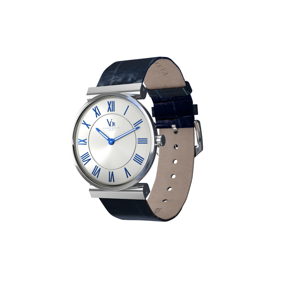 Whitney S - Silver & Blue