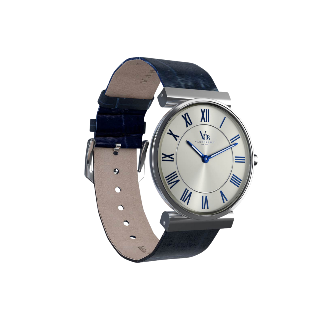 Whitney S - Silver & Blue