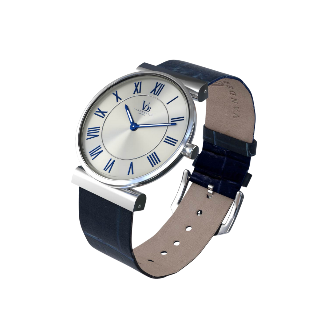 Whitney S - Silver & Blue