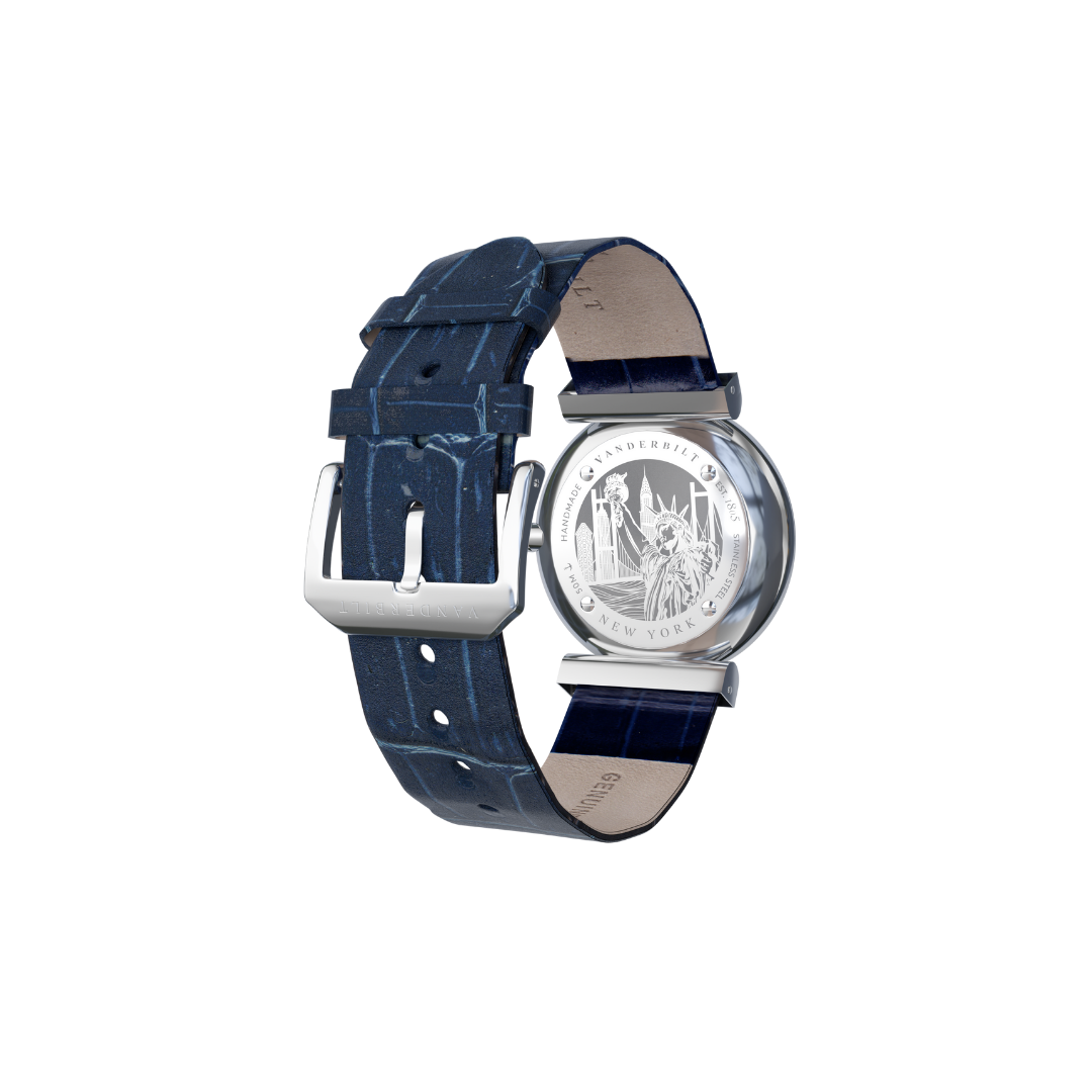 Whitney S - Silver & Blue