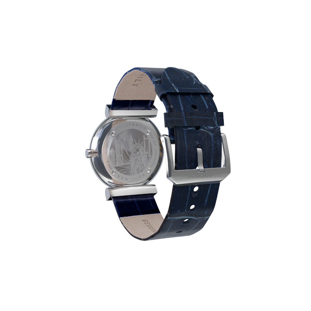 Whitney S - Silver & Blue