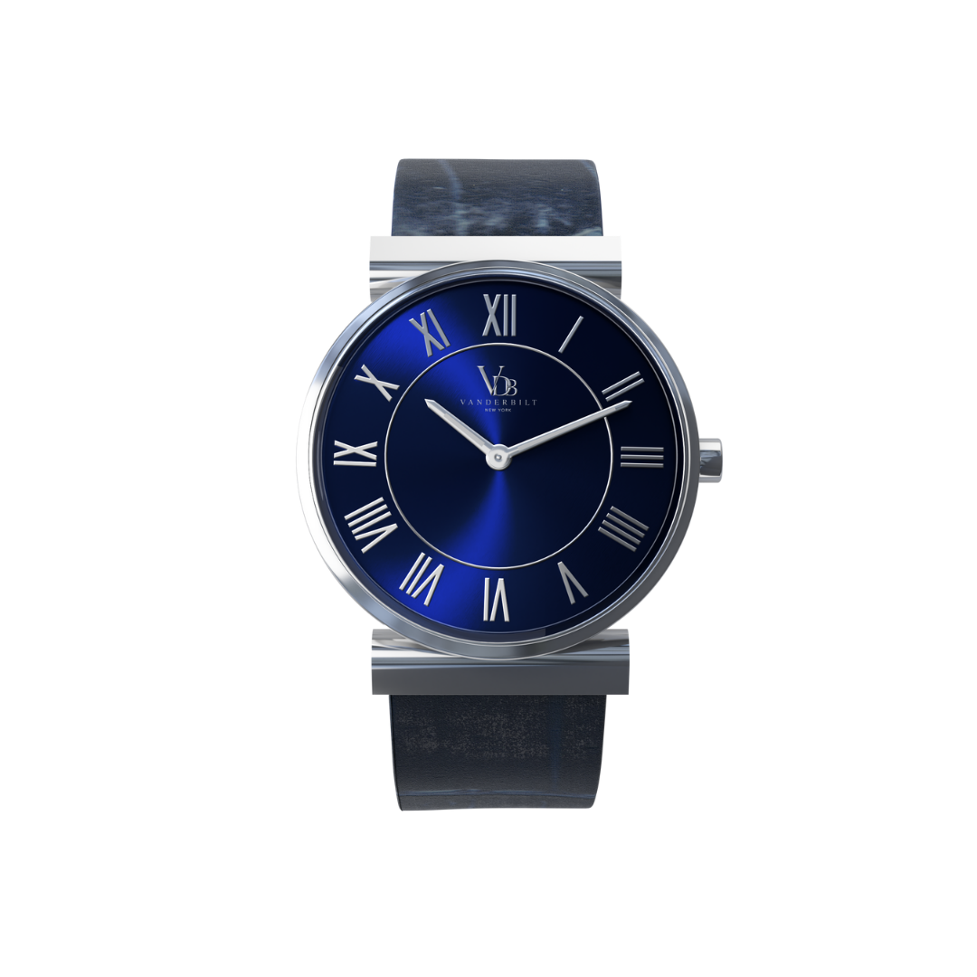 Whitney S - Blue & Silver