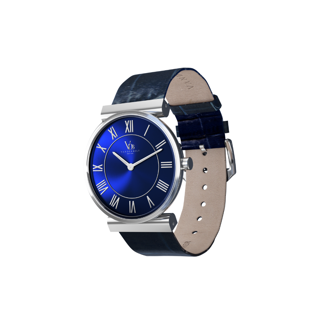 Whitney S - Blue & Silver