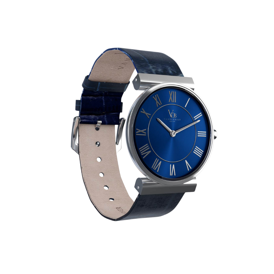 Whitney S - Blue & Silver