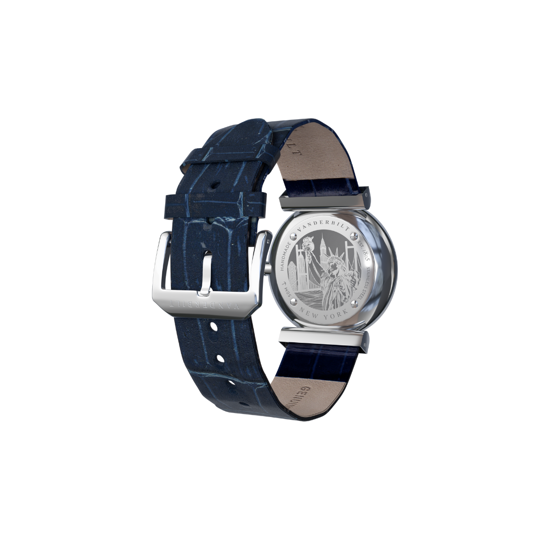 Whitney S - Blue & Silver