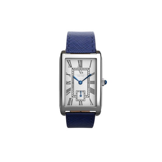 Time Square - White & Blue