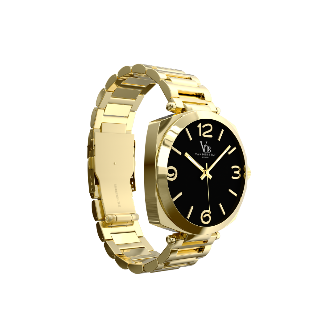 Hudson - Gold & Black