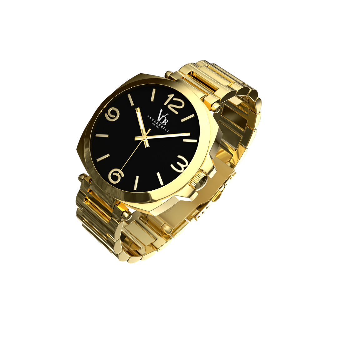 Hudson - Gold & Black