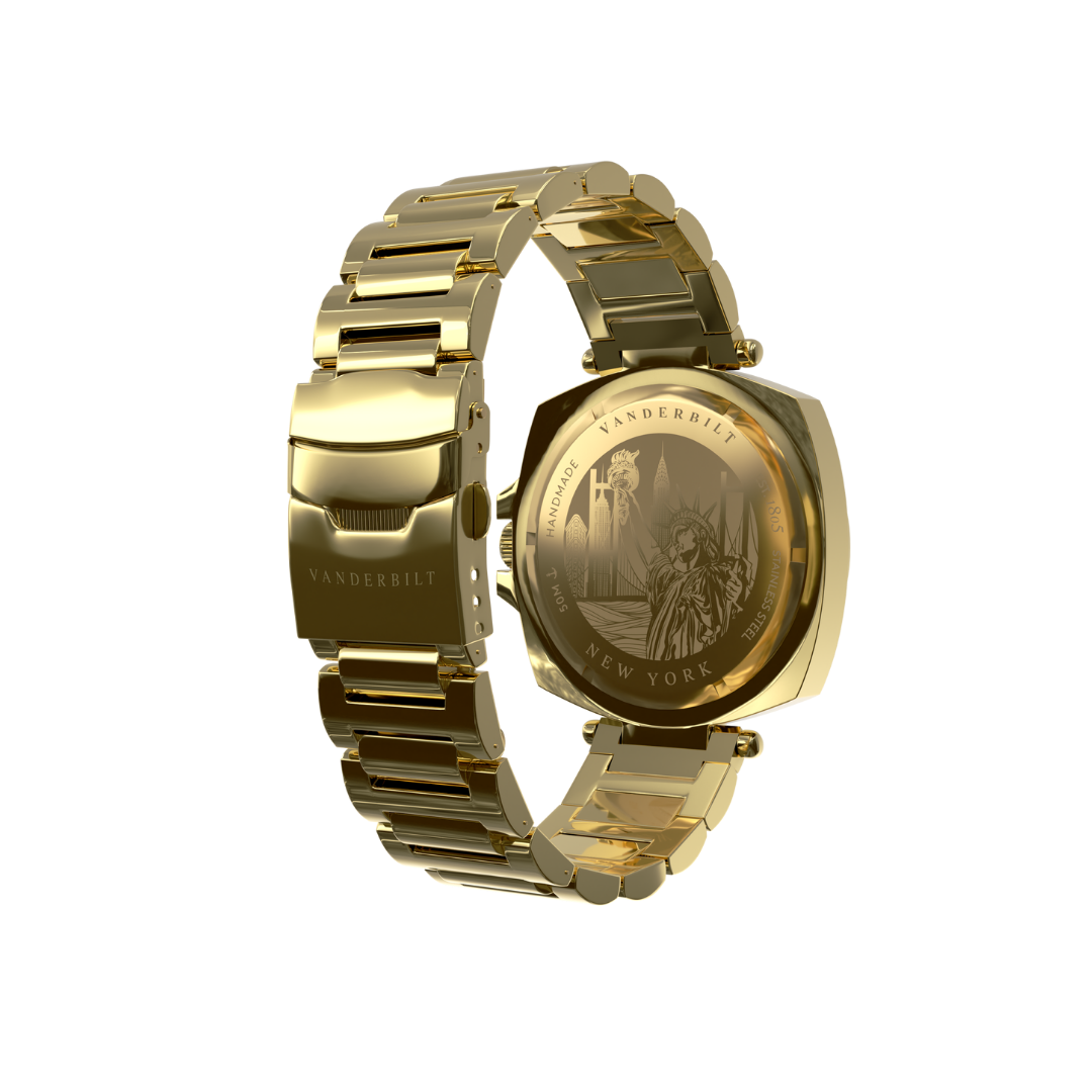 Hudson - Gold & Black