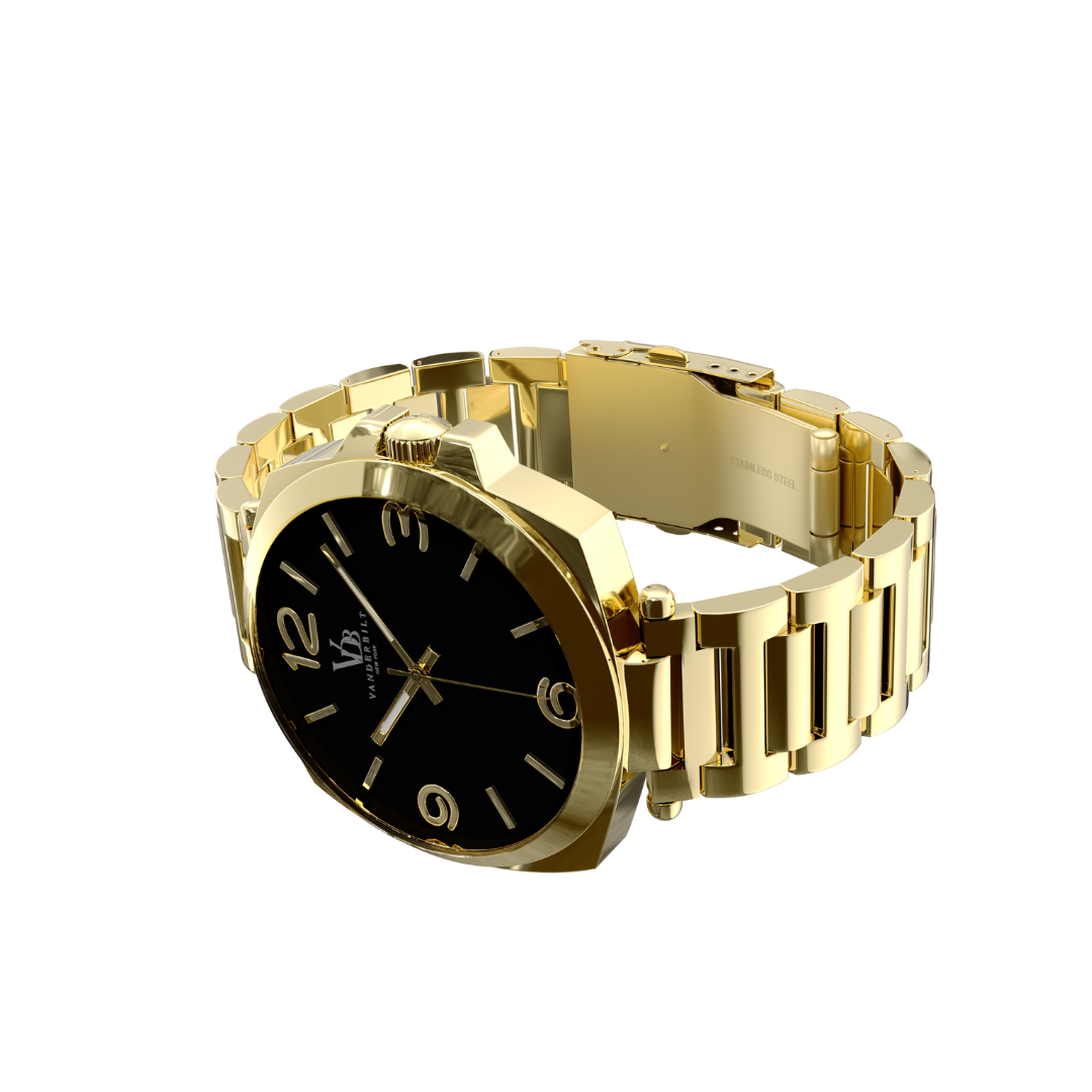 Hudson - Gold & Black
