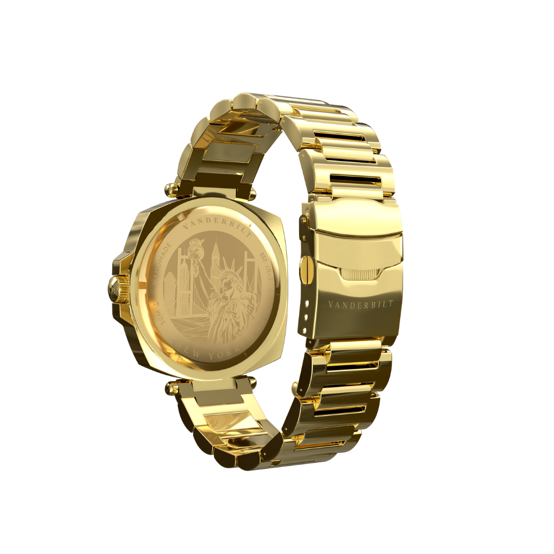 Hudson - Gold & Black