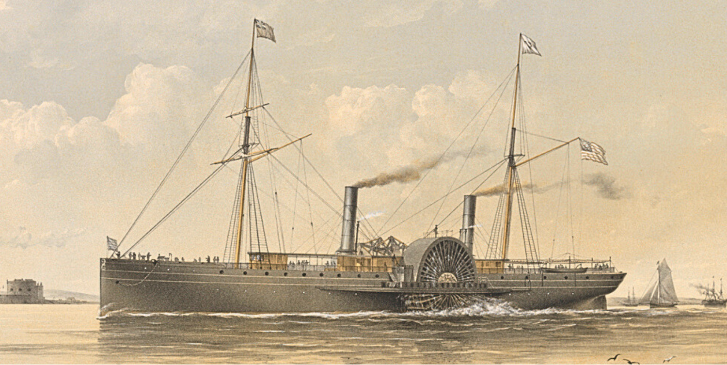 C. Vanderbilt's North Star steam Yacht