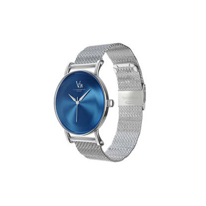 Metro S - Blue & Silver