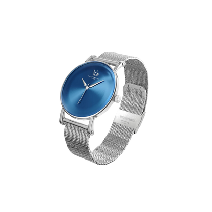 Metro S - Blue & Silver