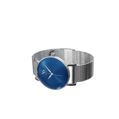 Metro S - Blue & Silver