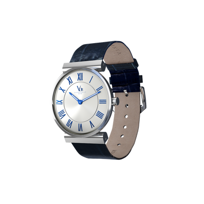 Whitney S - Silver & Blue