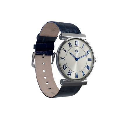 Whitney S - Silver & Blue