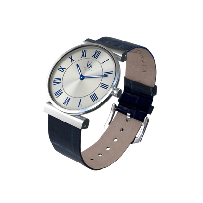 Whitney S - Silver & Blue
