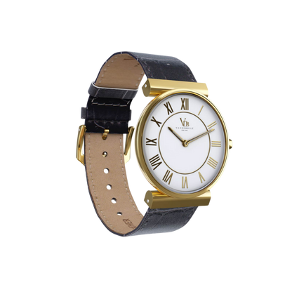 Whitney S - White & Gold