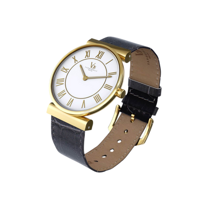 Whitney S - White & Gold