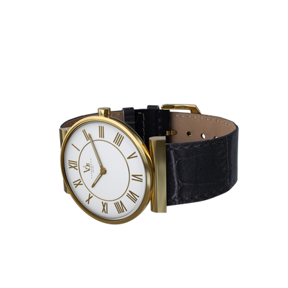 Whitney S - White & Gold