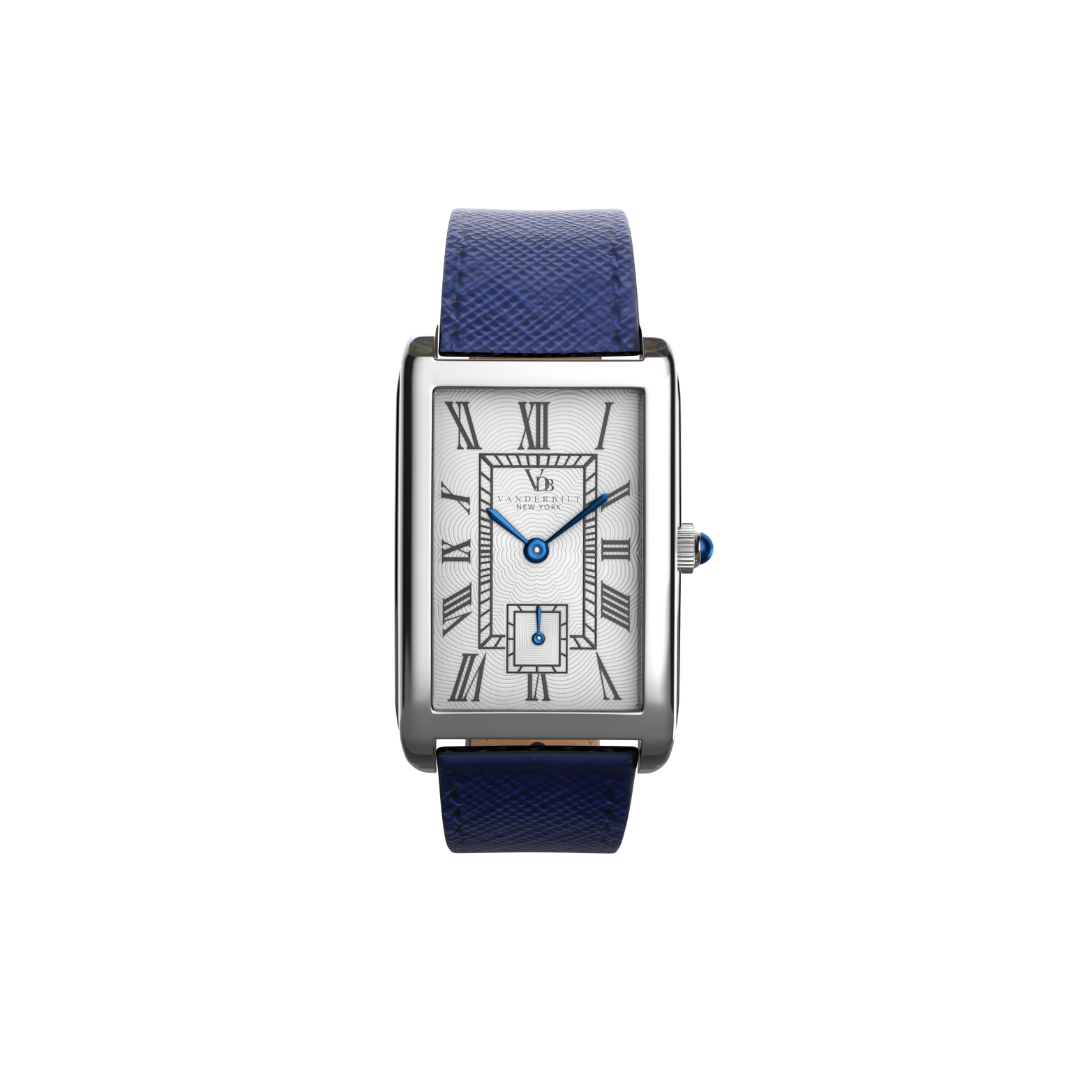 Time Square - White & Blue