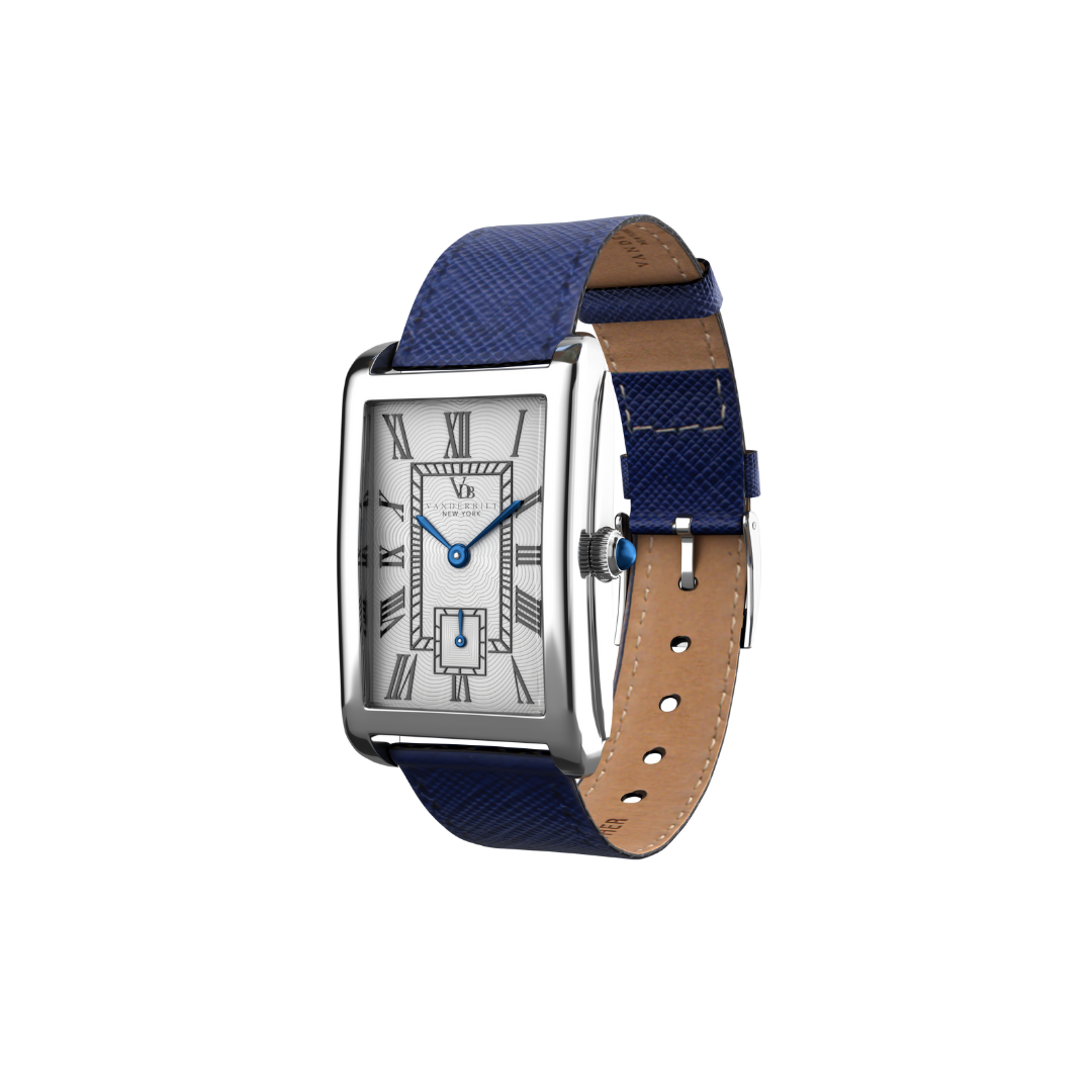 Time Square - White & Blue