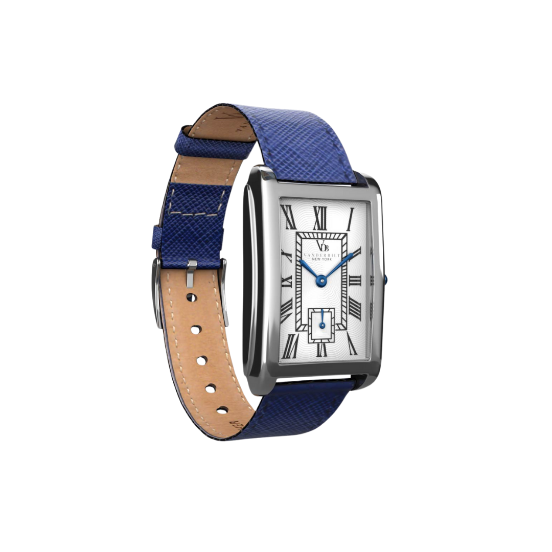 Time Square - White & Blue