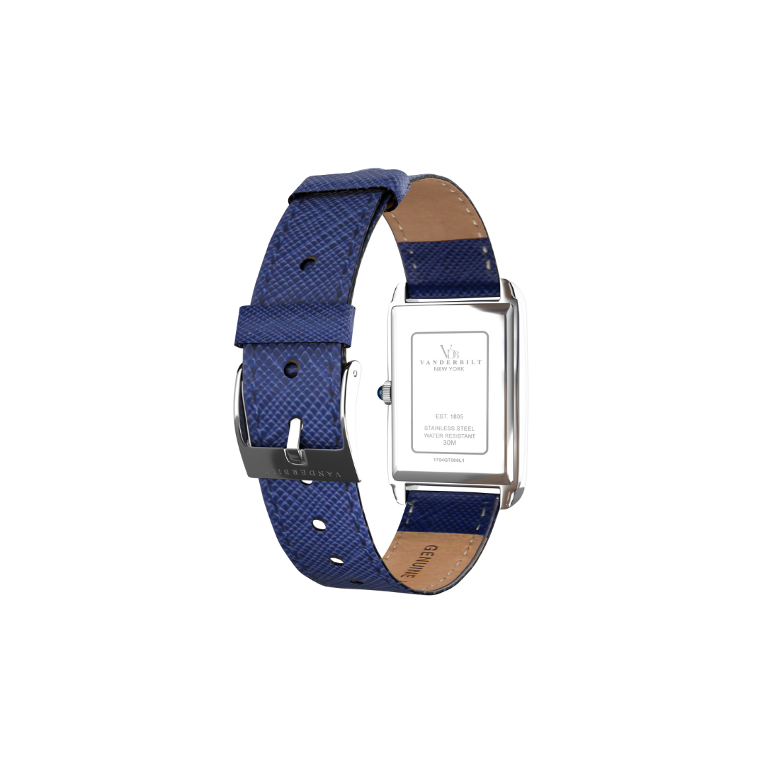 Time Square - White & Blue