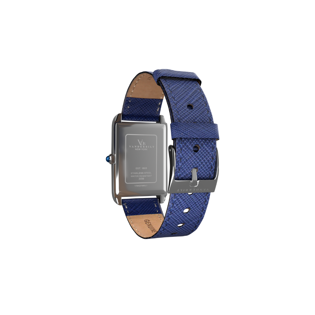 Time Square - White & Blue