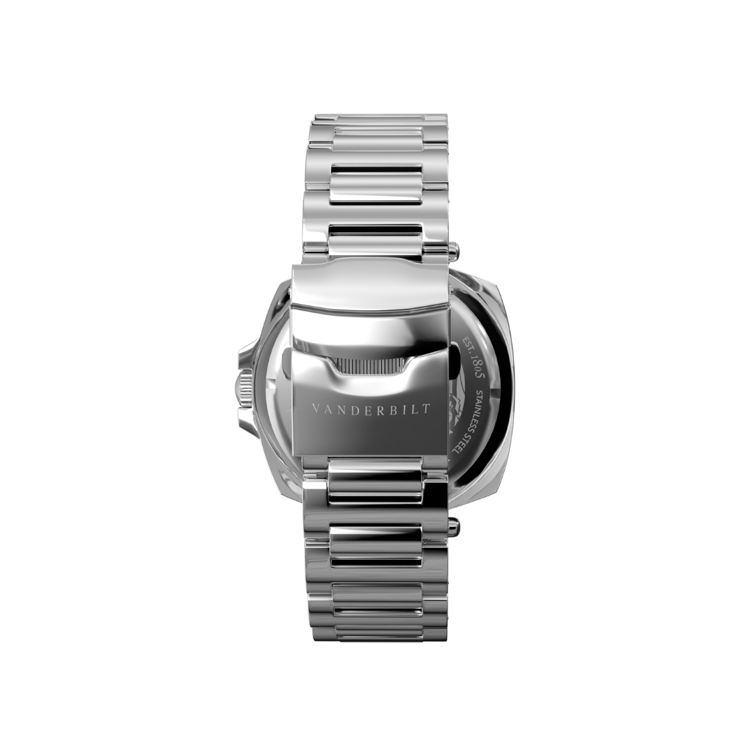 Hudson - Silver & White
