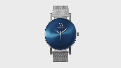 Metro S - Blue & Silver