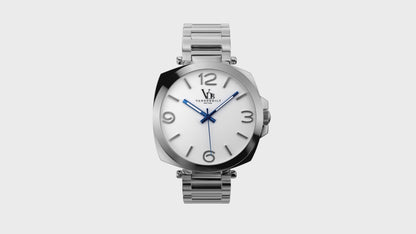 Hudson - Silver & White