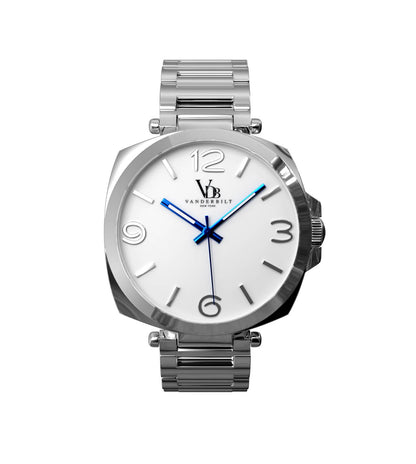 Hudson - Silver & White
