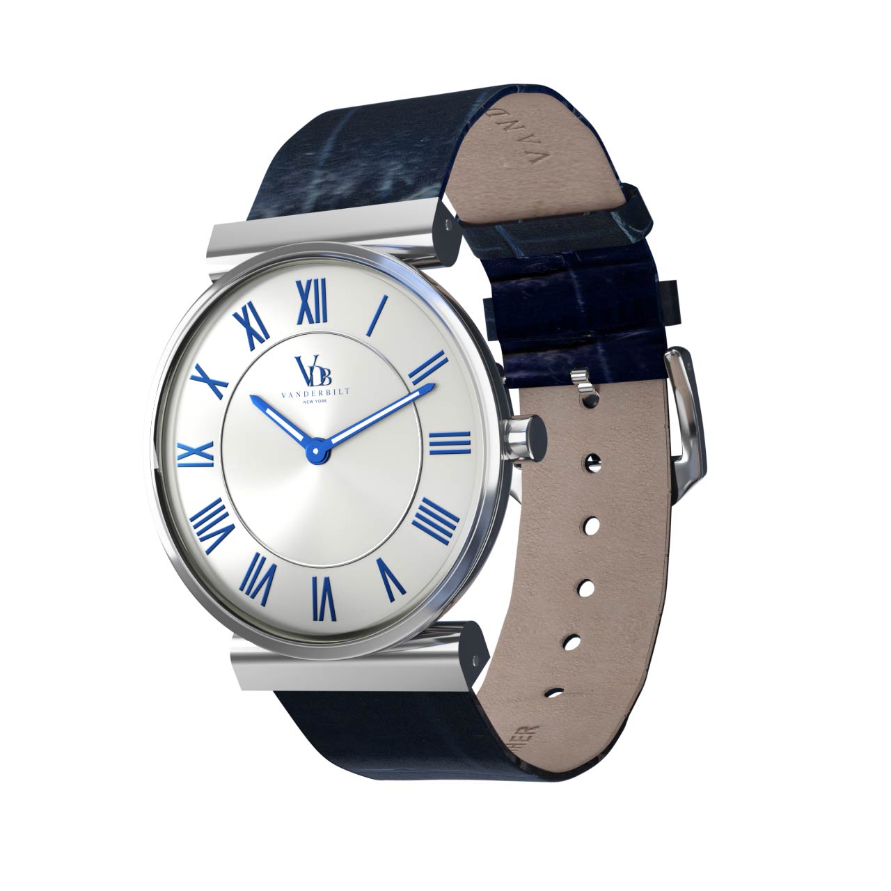 Whitney S - Silver & Blue