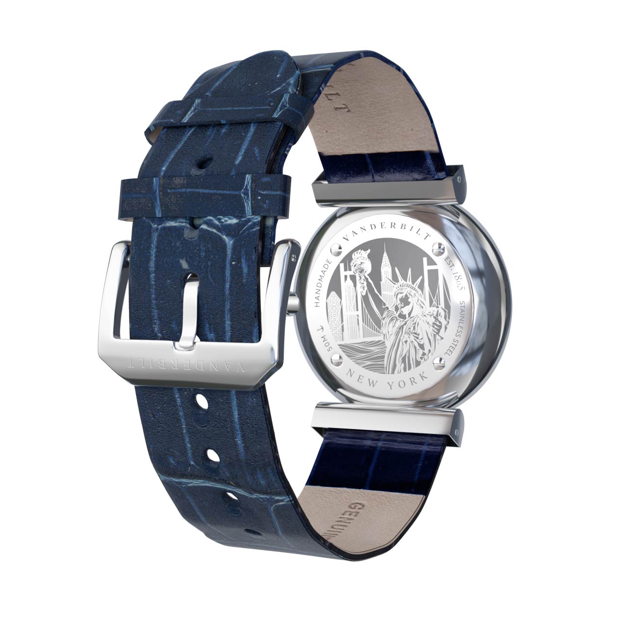 Whitney S - Silver & Blue